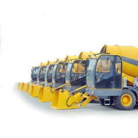 4.2m³ Automatic Self-loading Concrete Mixer Truck