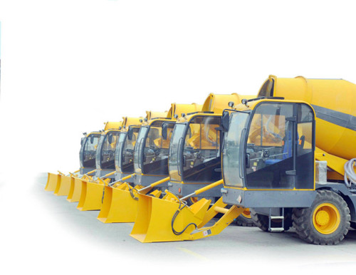 4.2m³ Automatic Self-loading Concrete Mixer Truck