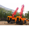 21m Diesel Engine Mounted Indoor Mobile Placing Boom Pump With Self-Made Chassis