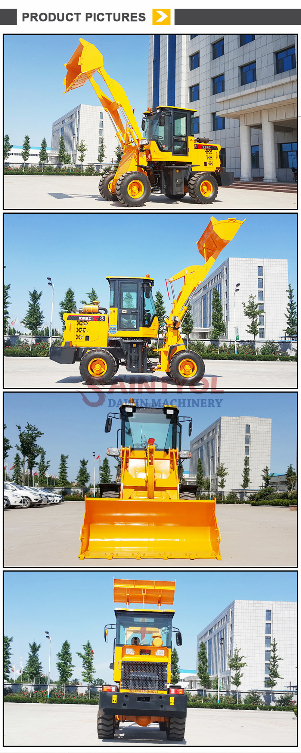 china wheel loader pictures