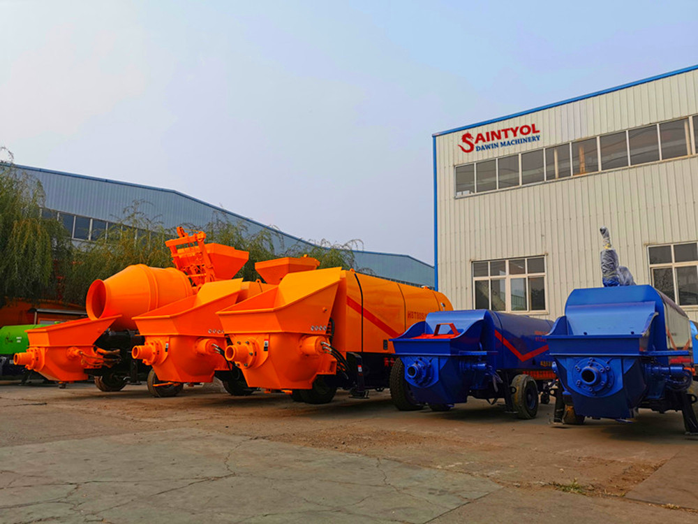 high performance stable quality concrete pump factory