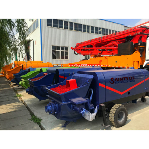 Which concrete machinery and equipment is more suitable for building houses?