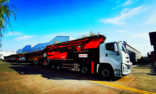 What should you pay attention to when using a new concrete pump truck?