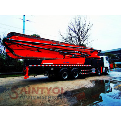 35m 5RZ Concrete Boom Pump Truck With Customized Chassis