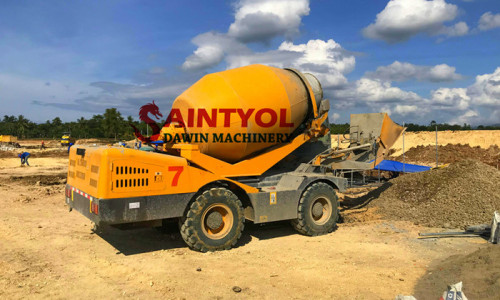 The automatic loading mixer prevents clever tanks