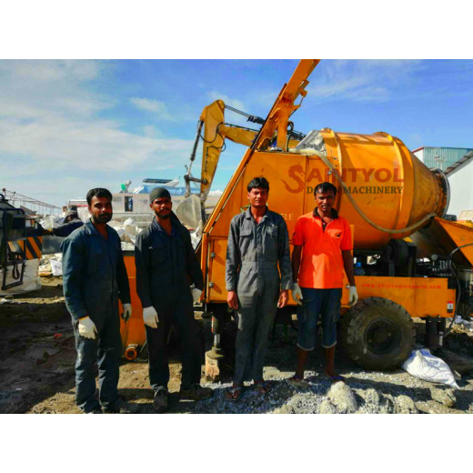 Application Scope and Maintenance of Concrete Mixing Pumping Machine