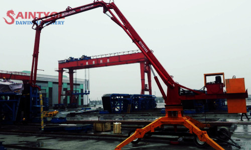 Main Working Principle of Mobile Hydraulic Spreader Hydraulic Concrete Placing Boom