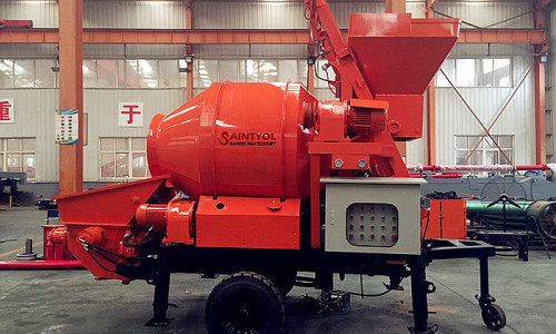 Saintyol DAWIN Machinery Mini Class Mobile Concrete Mixing Pump
