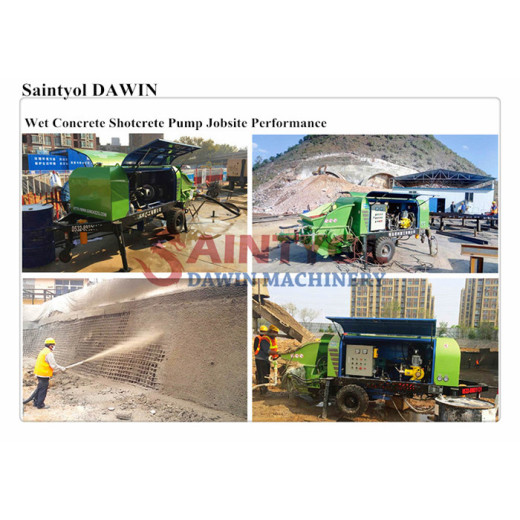 How to use wet sprayer wet concrete spraying machine?