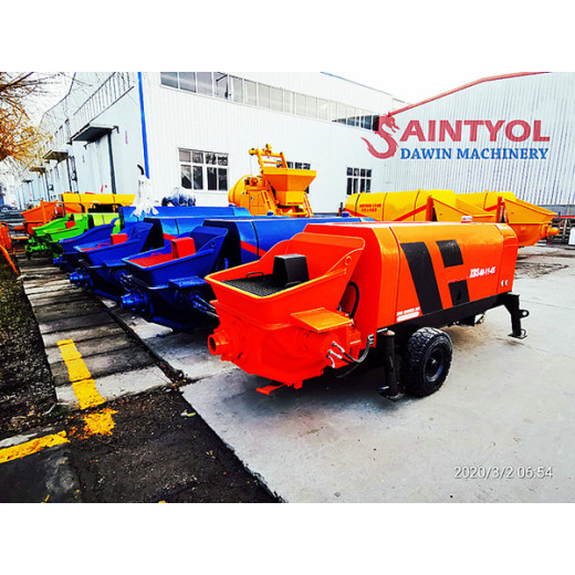 Fine stone concrete pump repair and maintenance knowledge tips