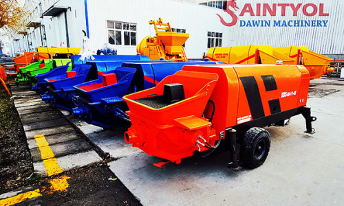 Fine stone concrete pump repair and maintenance knowledge tips