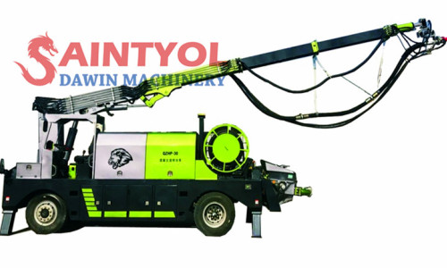 Application of wet concrete shotcrete machine technology in tunnel construction (1)