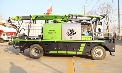 Application of wet concrete shotcrete machine spraying machine technology in tunnel construction (2)