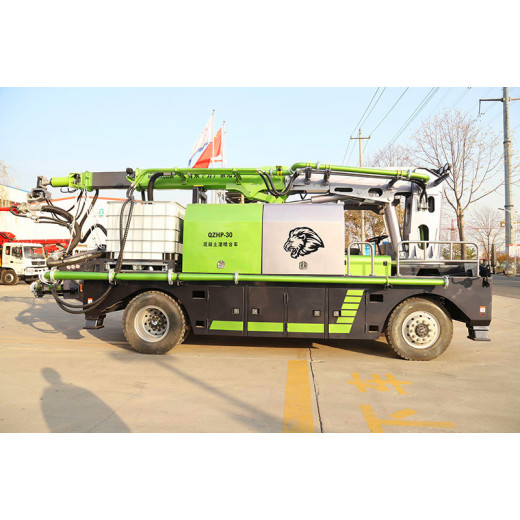 Application of wet concrete shotcrete machine spraying machine technology in tunnel construction (2)