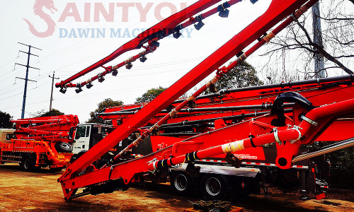 These parts of the concrete pump truck are easily damaged (2)