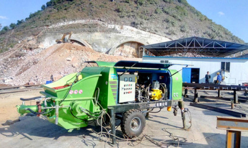 These operating points of the concrete pump must be clear