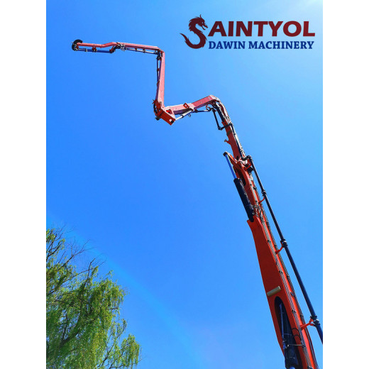 What are the characteristics of high- and low-pressure pumping of Saintyol DAWIN Machinery pump trucks?
