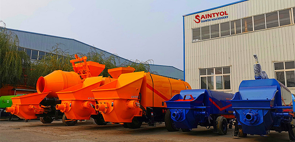 concrete pumps in stock china factory