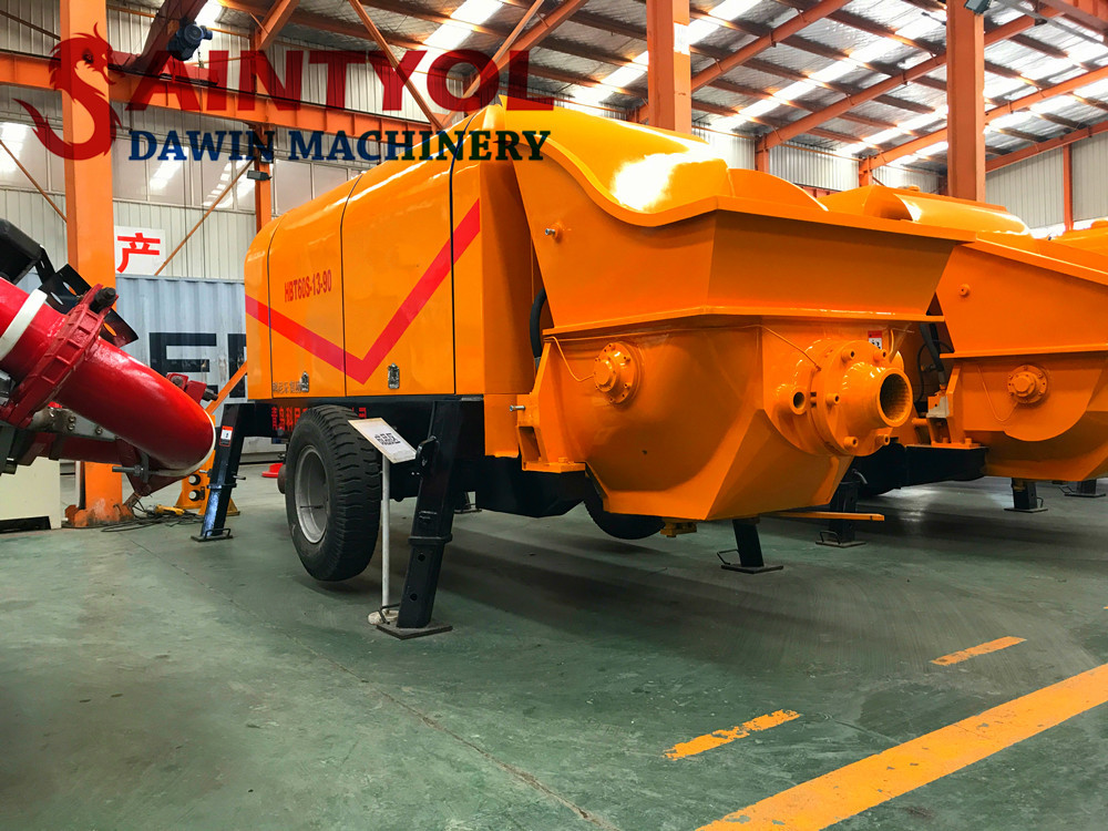 diesel concrete pump concrete delivery pump factory