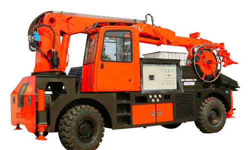 The concrete wet spray manipulator mechanical arm is an intelligent and highly adaptable wet spray concrete equipment