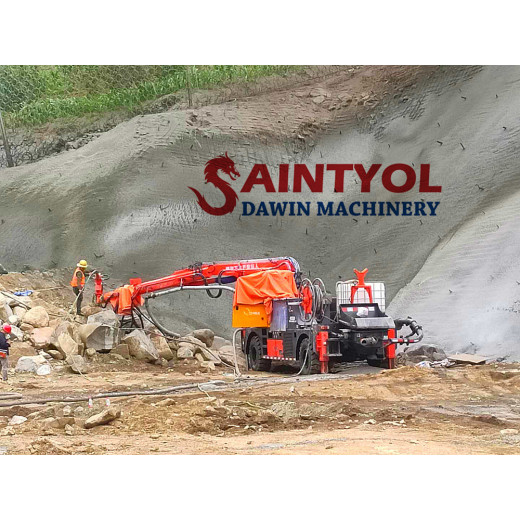 Common classification of wet concrete spraying machine