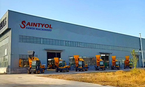 Instructions for use of self-loading mixer truck