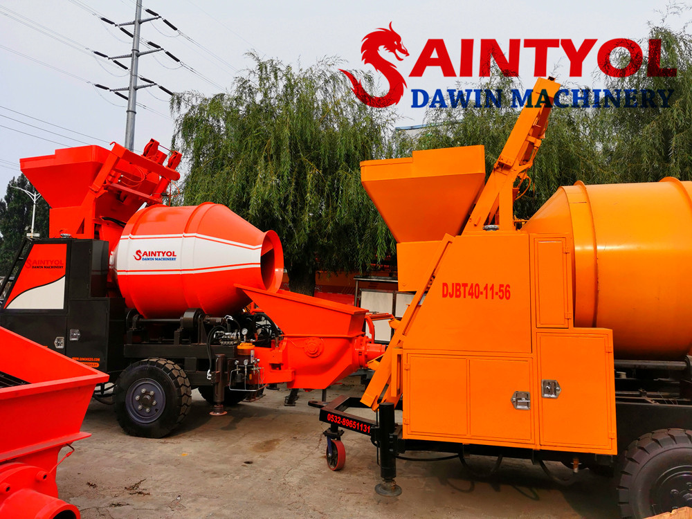 concrete mixing pump china supplier