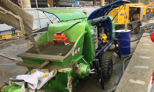 What are the main aspects to buy hydraulic concrete wet spraying machine