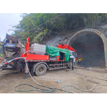 What are the characteristics of the major components of the fine stone concrete pump