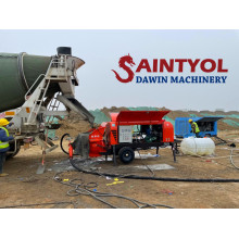 What are the precautions for wet spraying machine construction?