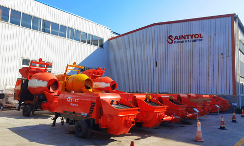 The following inspection work is very important before concrete pump operation