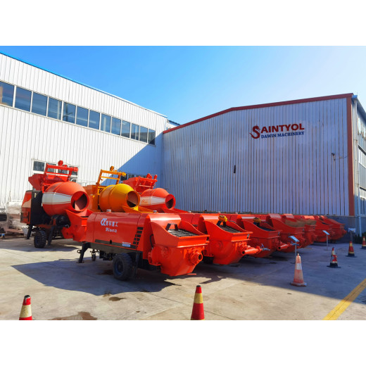 The following inspection work is very important before concrete pump operation