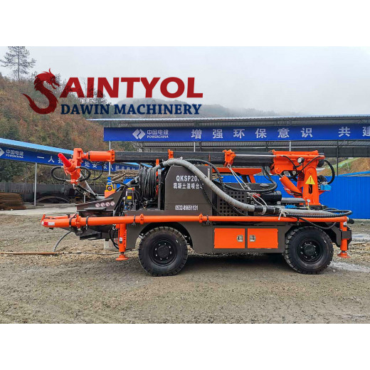 Tunnel concrete wet spraying machine is widely used in tunnel construction