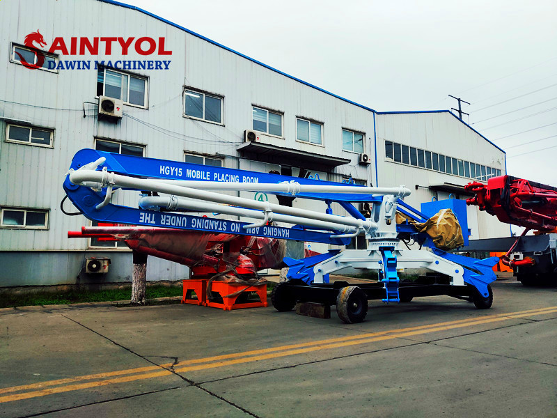 Saintyol DAWIN machinery is the leading manufacturer of concrete placing booms