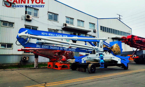 Saintyol DAWIN machinery is the leading manufacturer of concrete placing booms