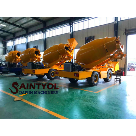 The correct operation method steps of self-loading concrete mixer truck