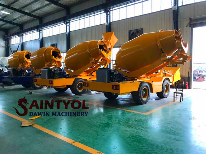 The correct operation method steps of self-loading concrete mixer truck
