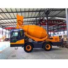 How to choose the correct volume of the automatic self loading concrete mixer?