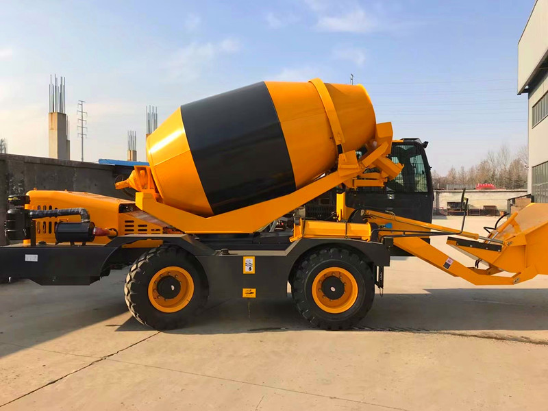 Saintyol DAWIN self-loading concrete mixer: pay tribute to everyone who has a dream, and accompany you on every journey