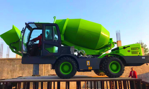 Saintyol DAWIN Self-Loading Mixer——A weapon for mountain construction, your choice for getting rich