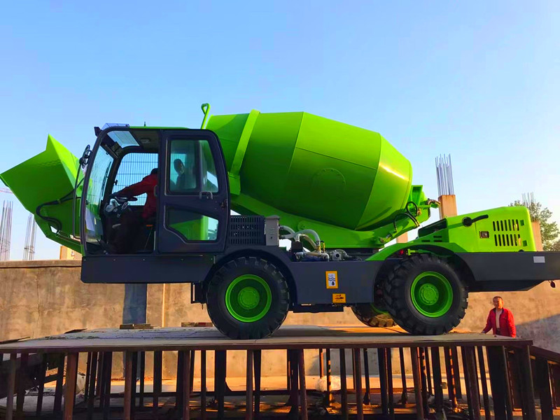 Saintyol DAWIN Self-Loading Mixer——A weapon for mountain construction, your choice for getting rich