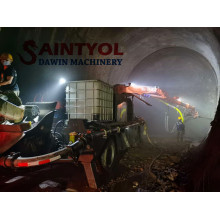Saintyol DAWIN Machinery shares the reason why the tunnel shotcrete is sprayed down?