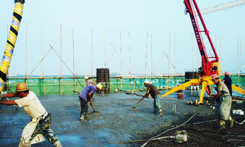 The use of placing booms has been wisely adopted in the Philippines