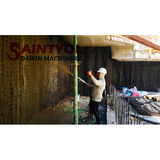 Truck-mounted wet concrete spraying machine promotes the process of tunnel construction mechanization