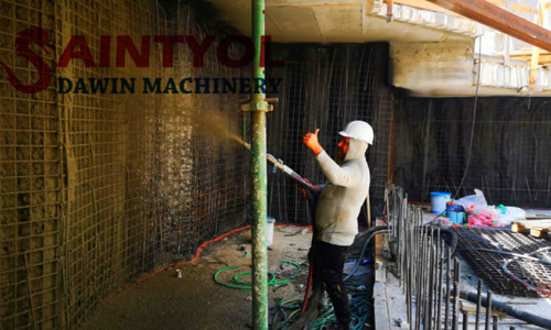 Truck-mounted wet concrete spraying machine promotes the process of tunnel construction mechanization