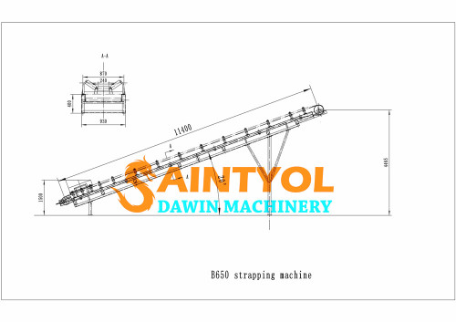 Customized Size Belt Conveyor Strap Machine