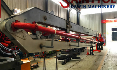 How many do you know about the composition of the concrete placing machine?