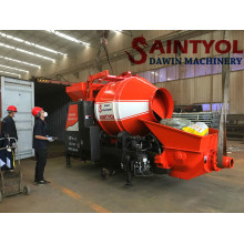 Saintyol DAWIN Concrete Mixing Pump and 1.2 ton Small Wheel Loader Container Shipping to Africa.