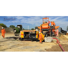 The main points of fine stone concrete pump pumping