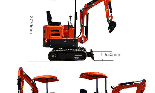 Why does crawler excavator don't have any guidance wheel